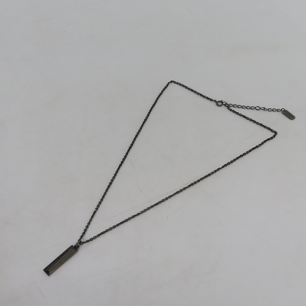 実際に弊社で買取させて頂いたPaul Smith/ポールスミス COLLECTION ロゴ プレート ペンダント/ネックレスの画像 7枚目