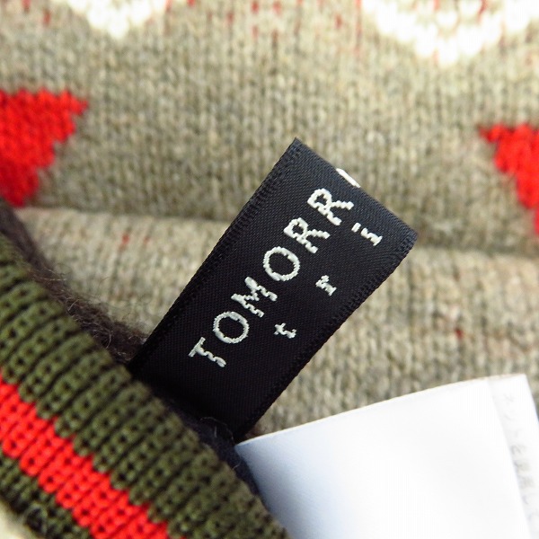 実際に弊社で買取させて頂いたTOMORROWLAND/トゥモローランド ネイティブ柄 リバーシブル ダウンベスト/Mの画像 4枚目