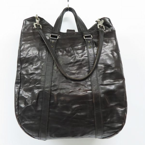 実際に弊社で買取させて頂いたDaniel&Bob/ダニエル＆ボブ CULODORO RODI/クロドーロ ロディ レザー 2WAY トートバッグ/ショルダーバッグ ブラックの画像 1枚目