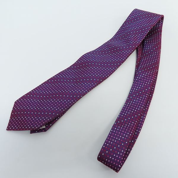 実際に弊社で買取させて頂いたBURBERRY/バーバリー PaulSmith/ポールスミス 他 ネクタイ ドット柄 4点セットの画像 3枚目