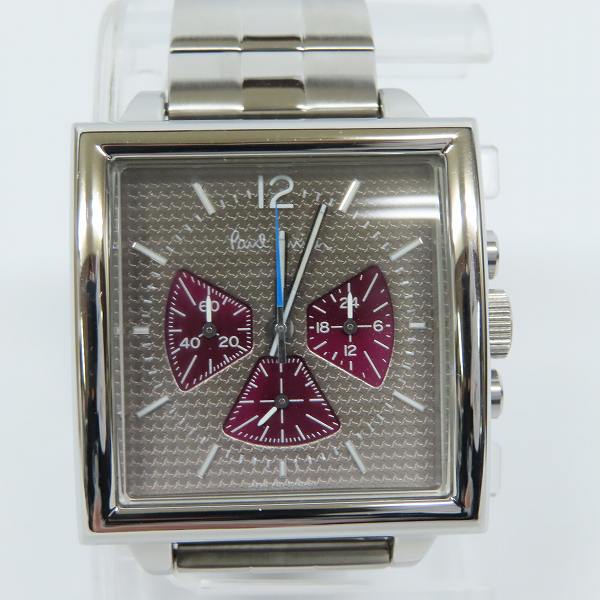 実際に弊社で買取させて頂いたPaulSmith/ポールスミス クオーツ腕時計 F521-T010148【動作未確認】