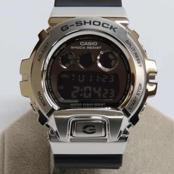 G-SHOCK/Gショック 元祖3つ目モデル メタルベゼル デジタル 腕時計 GM