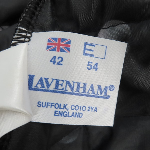 実際に弊社で買取させて頂いたLAVENHAM×Paul Smith/ラベンハム×ポールスミス キルティング ジャケット/42の画像 6枚目