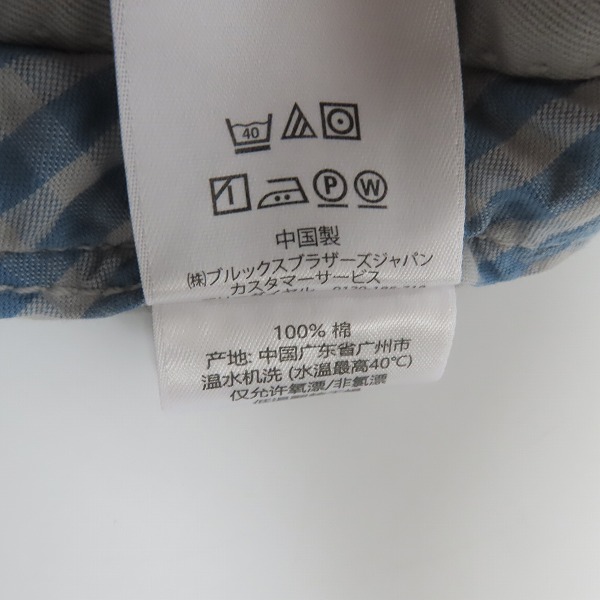 実際に弊社で買取させて頂いた【未使用】BROOKS BROTHERS/ブルックスブラザーズ ハーフパンツ/36 3点セットの画像 5枚目