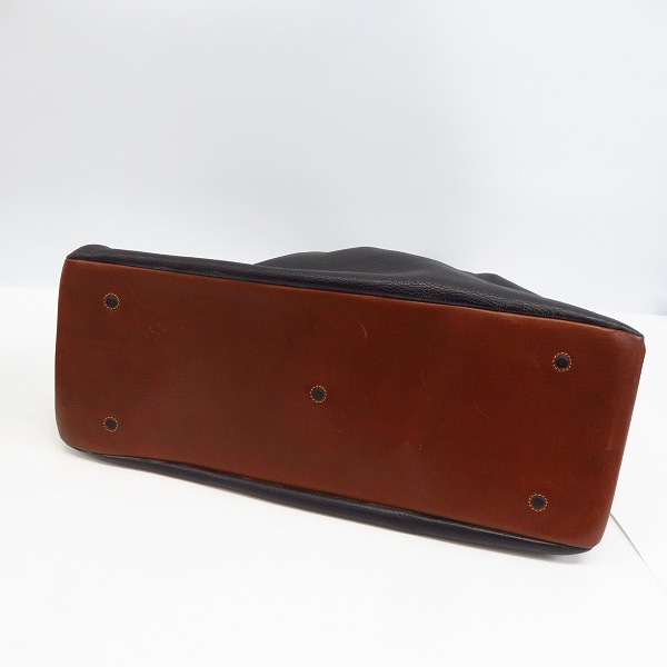 実際に弊社で買取させて頂いたDaniel&Bob/ダニエル＆ボブ TOMORROWLAND/トゥモローランド レザー トートバッグの画像 2枚目