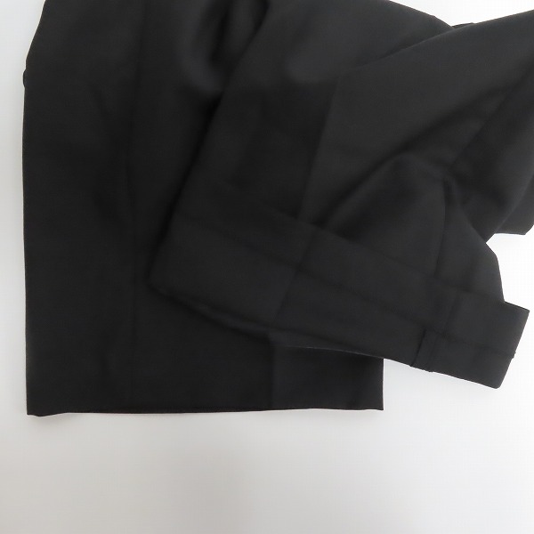 実際に弊社で買取させて頂いたLAD MUSICIAN/ラッドミュージシャン ウール モヘヤ混 クロップドワイドパンツ 2114-563/44の画像 6枚目