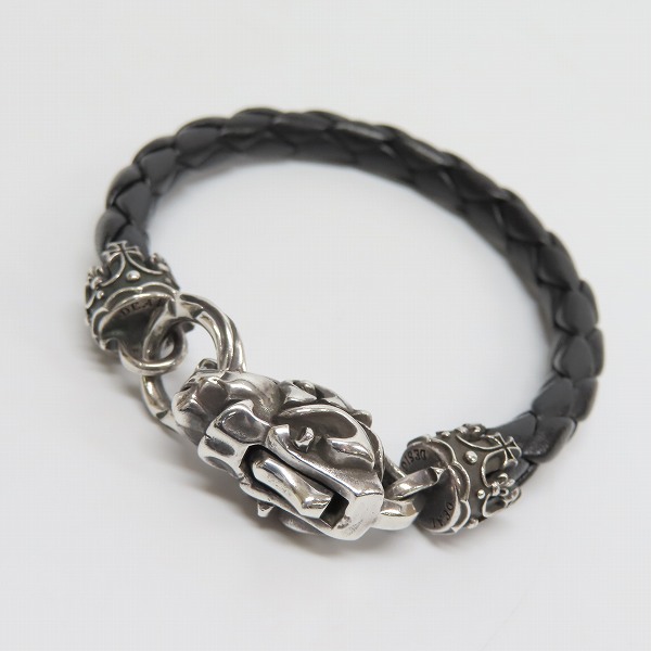 実際に弊社で買取させて頂いたDEAL DESIGN/ディールデザイン レザー ブレスレット