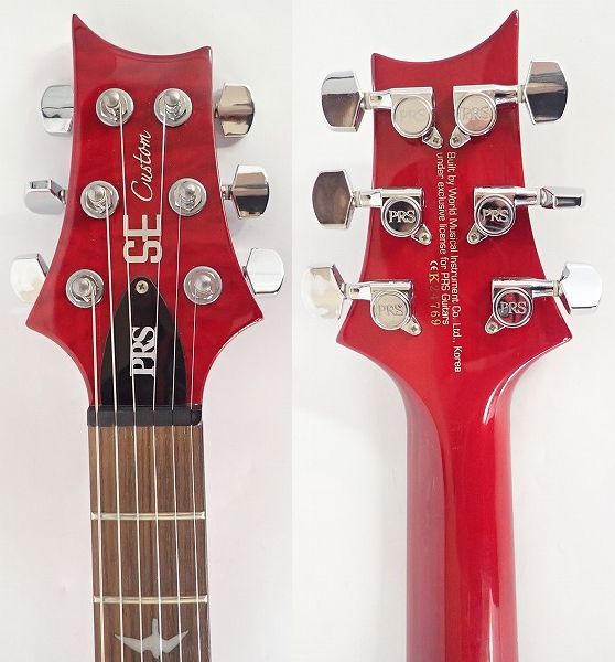 実際に弊社で買取させて頂いた★PRS/Paul Reed Smith/ポールリードスミス SE Custom 24 25th Anniversary ディマジオPU搭載 バードインレイの画像 2枚目