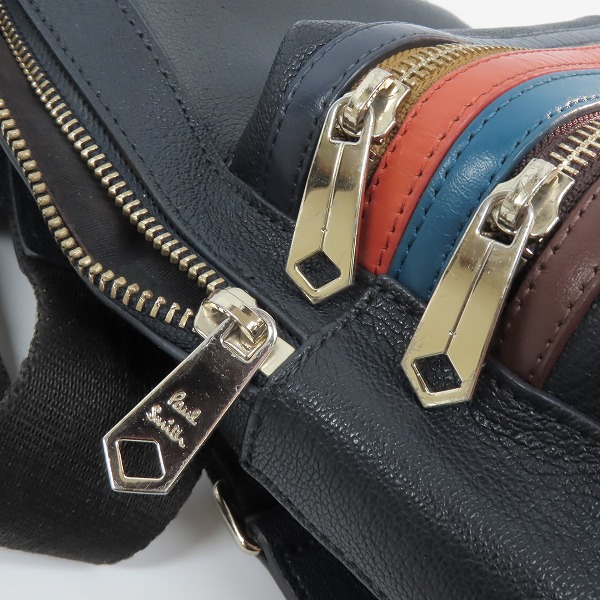 実際に弊社で買取させて頂いたPaul Smith/ポールスミス シグネチャージップ ボディバッグ/ショルダーバッグ PSN480の画像 7枚目