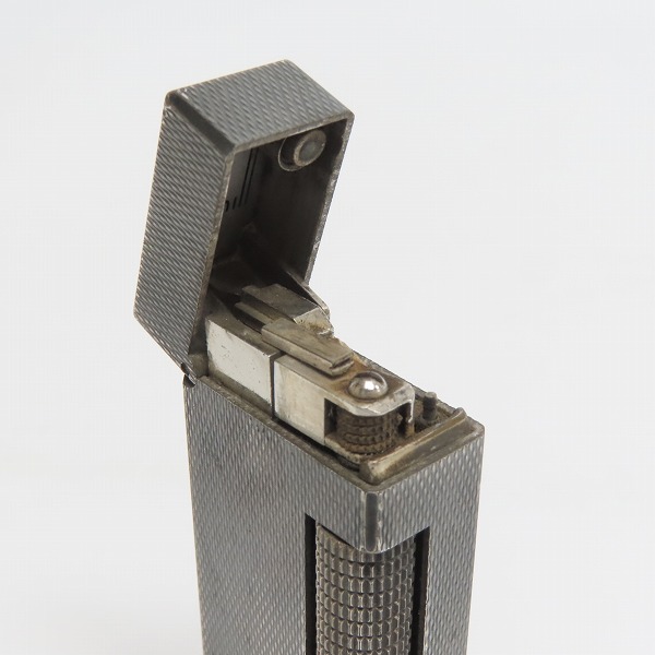 実際に弊社で買取させて頂いたdunhill/ダンヒル サイドローラーガスライター  ダイヤカット シルバーの画像 6枚目