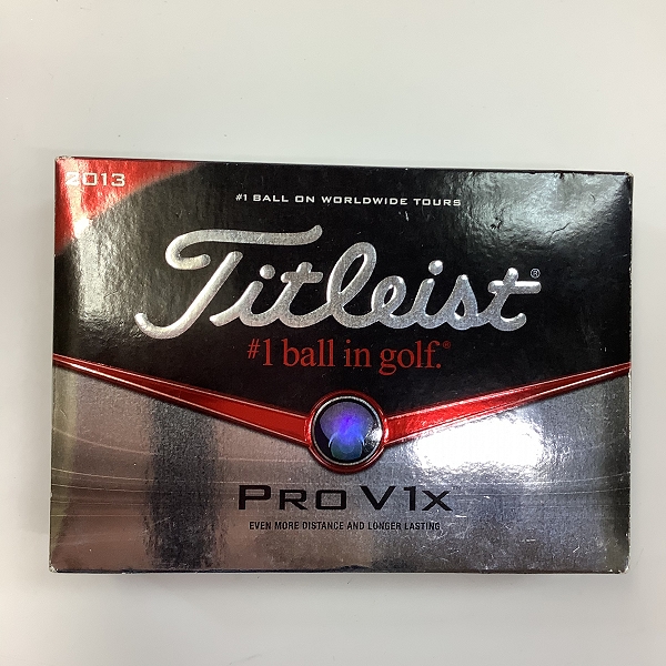 実際に弊社で買取させて頂いた【未使用】Titleist/タイトリスト PRO V1x ゴルフボール 1ダースの画像 2枚目