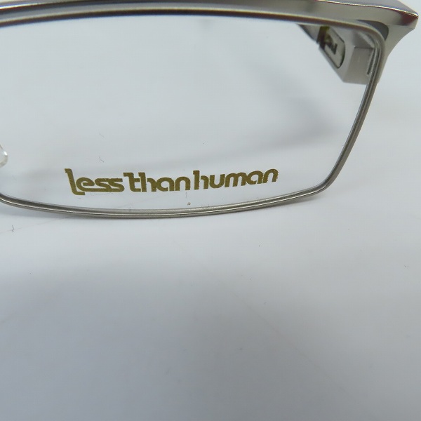 実際に弊社で買取させて頂いたLess Than Human/レスザンヒューマン  IN AND OUT-1 メガネフレームの画像 7枚目