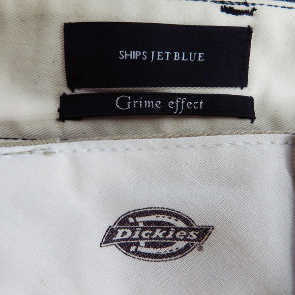 実際に弊社で買取させて頂いたDickies×SHIPS/ディッキーズ×シップス チノパン/ウールスラックスパンツ/L/34×30 2点セットの画像 2枚目