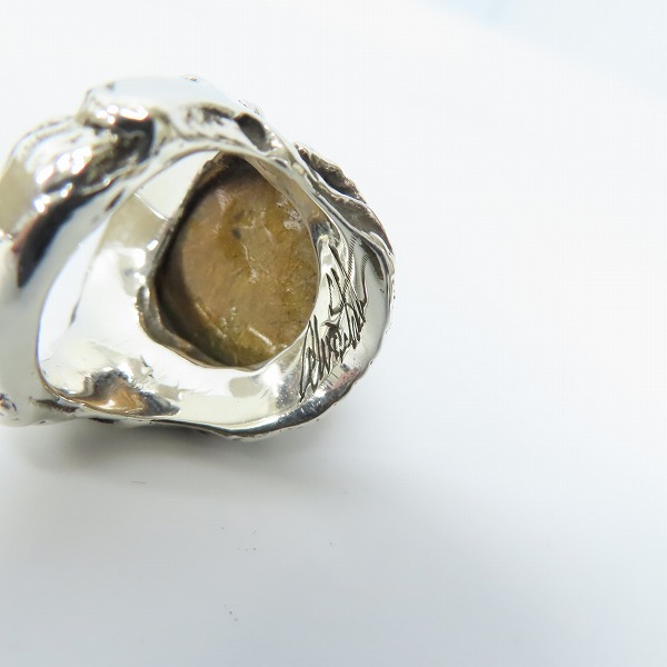 実際に弊社で買取させて頂いたALEX STREETER/アレックスストリーター エンジェルハートリング ギャラクシーシリーズ EARTH/アース/14.5号の画像 5枚目