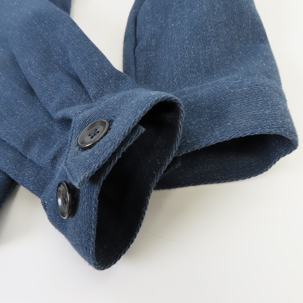 実際に弊社で買取させて頂いたCALEE/キャリー TRICOT WORK JACKET ワークジャケット/Mの画像 6枚目