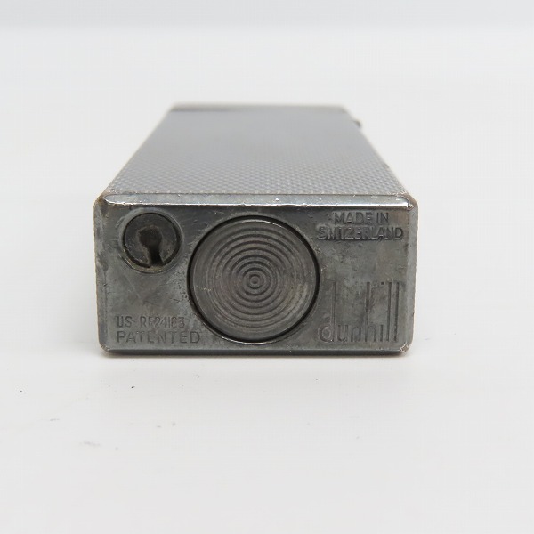 実際に弊社で買取させて頂いたdunhill/ダンヒル サイドローラーガスライター  ダイヤカット シルバーの画像 4枚目