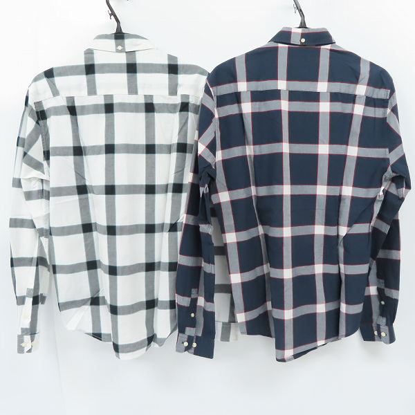 実際に弊社で買取させて頂いたBarbour/バブアー チェック柄 ロングスリーブシャツ/長袖シャツ 2点セットの画像 1枚目