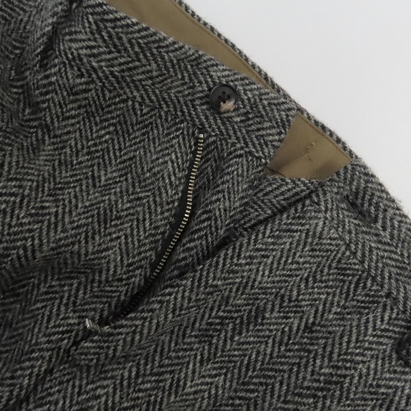 実際に弊社で買取させて頂いたJOURNAL STANDARD/ジャーナルスタンダード TRISECT ハリスツイード ウール スラックス/Lの画像 5枚目