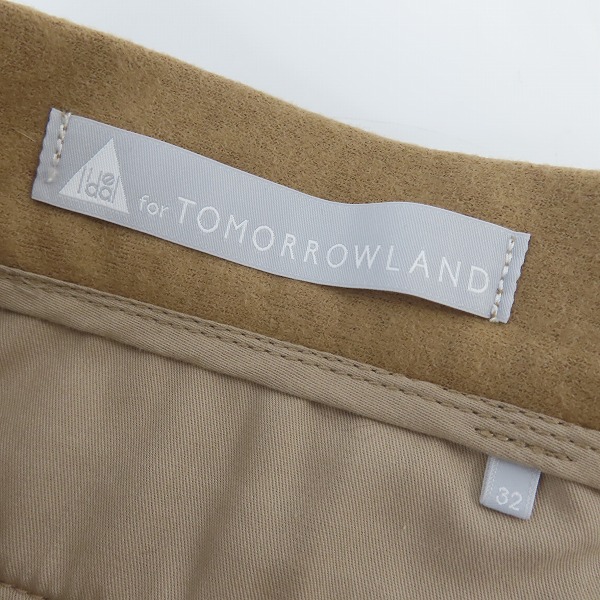 実際に弊社で買取させて頂いたTOMORROWLAND/トゥモローランド 日本製 スラックスパンツ/32の画像 2枚目