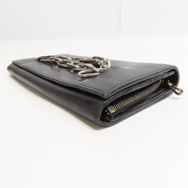 実際に弊社で買取させて頂いたDIET BUTCHER SLIM SKIN/ダイエットブッチャースリムスキン チェーンウォレット/長財布の画像 2枚目