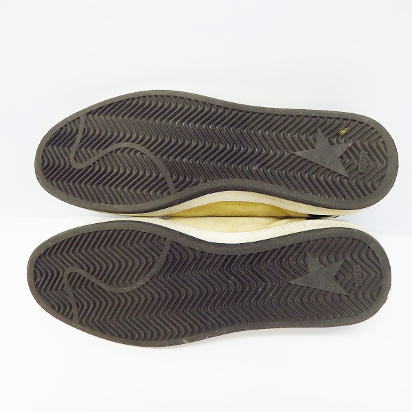 実際に弊社で買取させて頂いたGOLDEN GOOSE/ゴールデングース レザースニーカー/41の画像 2枚目