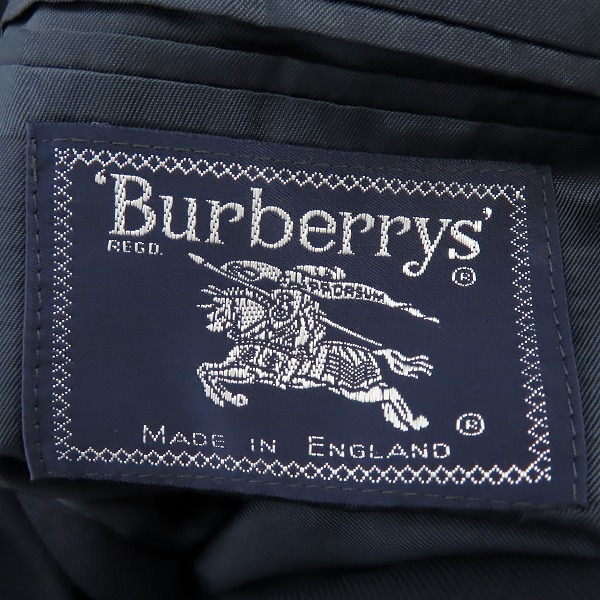 実際に弊社で買取させて頂いたBURBERRYS/バーバリーズ 3B テーラードジャケット/46Sの画像 2枚目