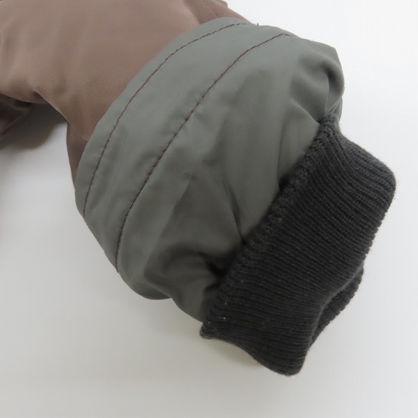 実際に弊社で買取させて頂いたLAD MUSICIAN/ラッドミュージシャン ボア N-3Bフライトジャケット 2210-372/42の画像 5枚目