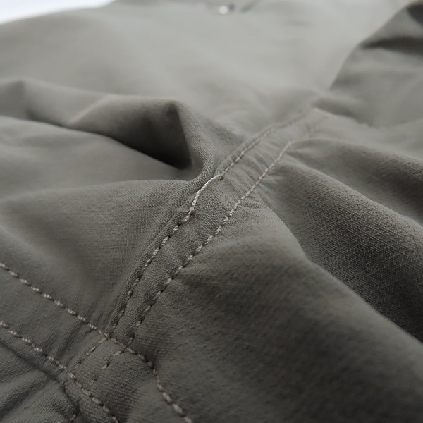 実際に弊社で買取させて頂いたuniform experiment/ユニフォームエクスペリメント 20SS STRETCH POPLIN SIDE POCKET TAPERED PANTS UE-200044/2の画像 6枚目