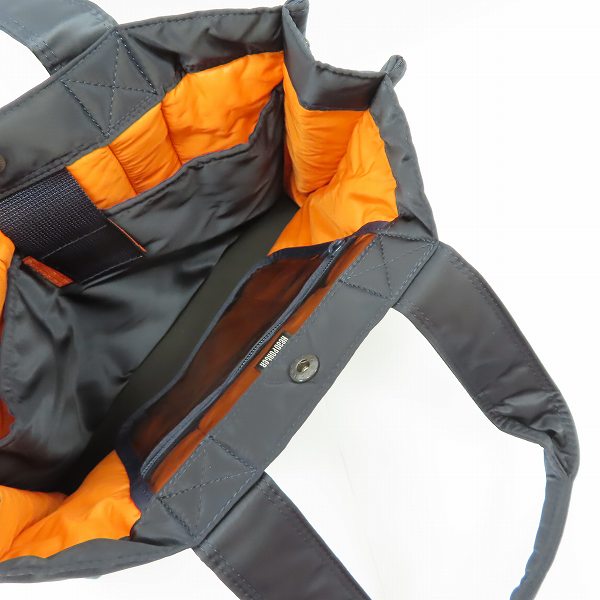 実際に弊社で買取させて頂いたHEAD PORTER/ヘッドポーター TANKER/タンカー トートバッグ ネイビーの画像 3枚目