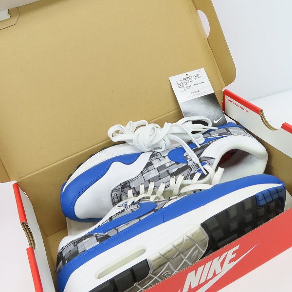 実際に弊社で買取させて頂いたNIKE×atmos/ナイキ×アトモス AIR MAX 1 PRNT/ エアマックス1 プリント 'WE LOVE NIKE' AQ0927-100/26.5の画像 8枚目