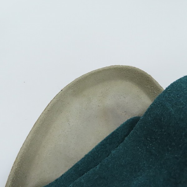 実際に弊社で買取させて頂いたBIRKENSTOCK/ビルケンシュトック KYOTO/キョウト ダークティール スウェード サンダル Size：26.5cmの画像 6枚目