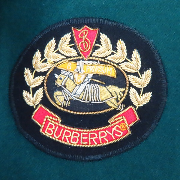 実際に弊社で買取させて頂いたBurberrys/バーバリーズ 胸ポケットエンブレム 1B テーラードジャケットの画像 5枚目