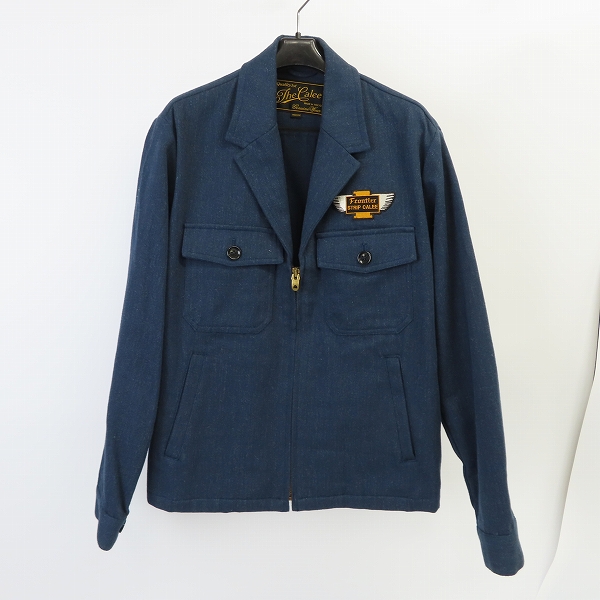実際に弊社で買取させて頂いたCALEE/キャリー TRICOT WORK JACKET ワークジャケット/M