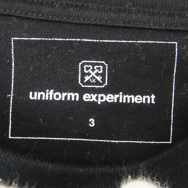 実際に弊社で買取させて頂いたuniform experiment/ユニフォーム エクスペリメント 17SS UEN PHYSICAL FITNESS TEE ロングTシャツ UE-170075/3の画像 2枚目
