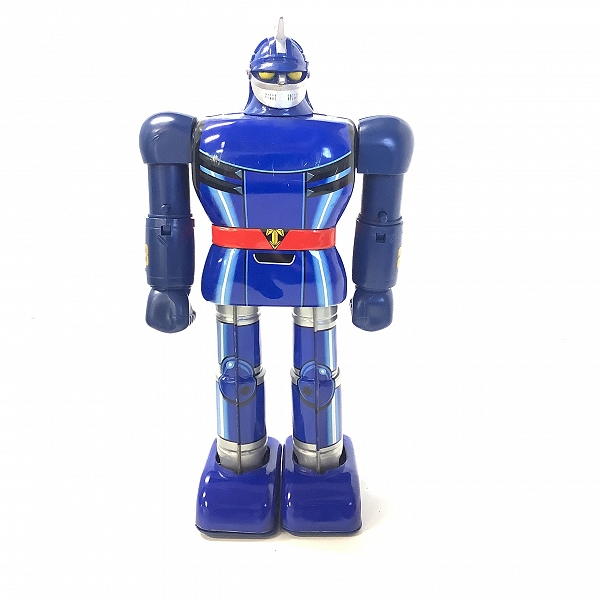 実際に弊社で買取させて頂いた【ジャンク】ポピー 電動 ビジョンコントロール 鉄人28号/ブリキ/太陽の使者の画像 2枚目