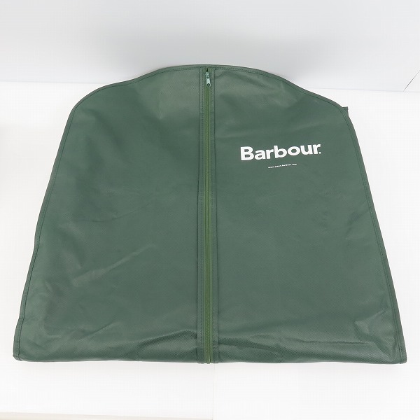 実際に弊社で買取させて頂いたBarbour/バブアー オイルドジャケット SL BORDER MWX0534SG91/38の画像 8枚目