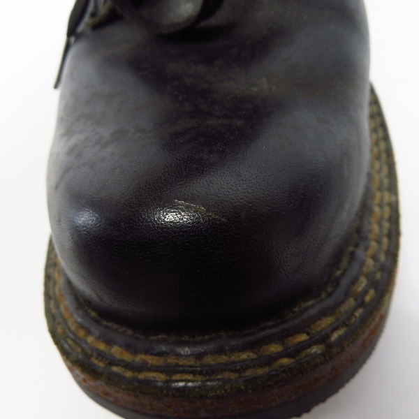 実際に弊社で買取させて頂いたWHITE'S BOOTS/ホワイツブーツ SEMI-DRESS/セミドレス レースアップレザーブーツ/7.5の画像 6枚目