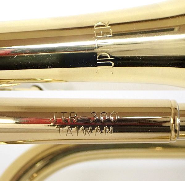 実際に弊社で買取させて頂いたJupiter/ジュピター トランペット JTR-300 管楽器 マウスピース・ハードケース付き の画像 4枚目