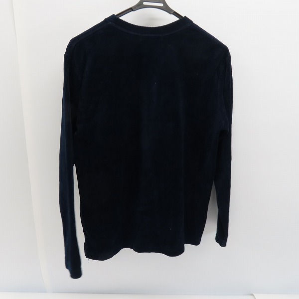 実際に弊社で買取させて頂いたJOURNAL STANDARD/ジャーナルスタンダード ベロア生地/ワンポケット/クルーネックシャツ/Mの画像 1枚目