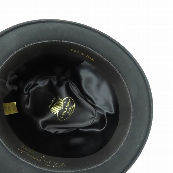 実際に弊社で買取させて頂いたCA4LA/カシラ ウール 中折れハット/帽子/Lの画像 4枚目