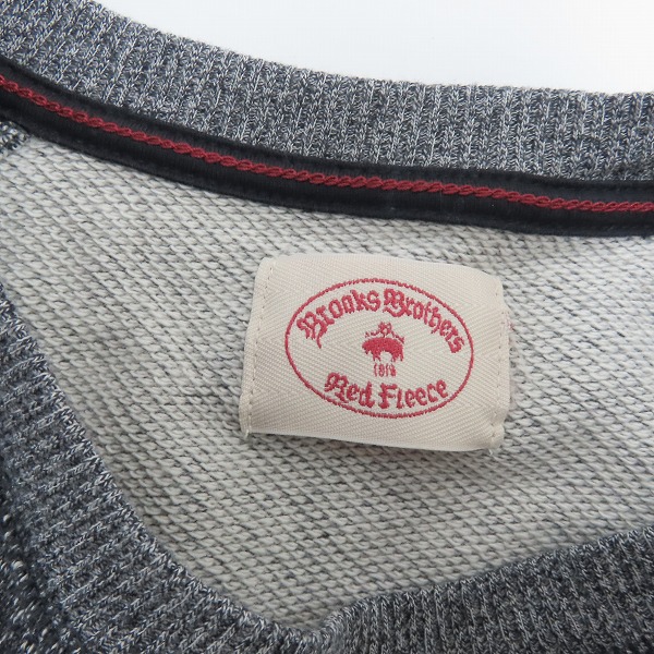 実際に弊社で買取させて頂いたBrooks Brothers/ブルックスブラザーズ Red Fleece クルーネックスウェット/Lの画像 2枚目