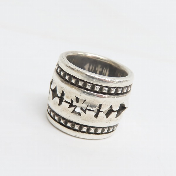 実際に弊社で買取させて頂いたDEAL DESIGN/ディールデザイン レイザー エッジ リング 13号