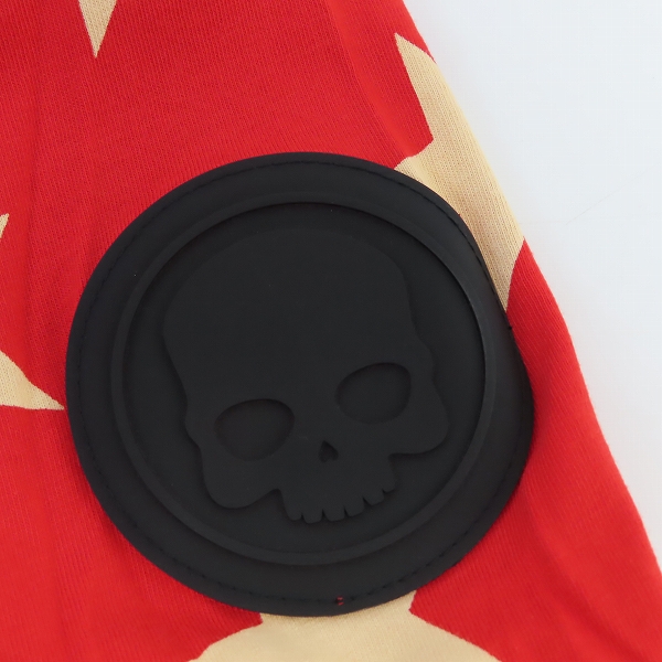 実際に弊社で買取させて頂いたHYDROGEN/ハイドロゲン 総スター柄 半袖Tシャツ/XLの画像 8枚目