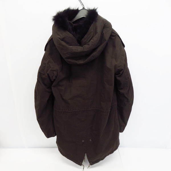 実際に弊社で買取させて頂いたLAD MUSICIAN/ラッドミュージシャン ライナー付モッズコート/46の画像 1枚目