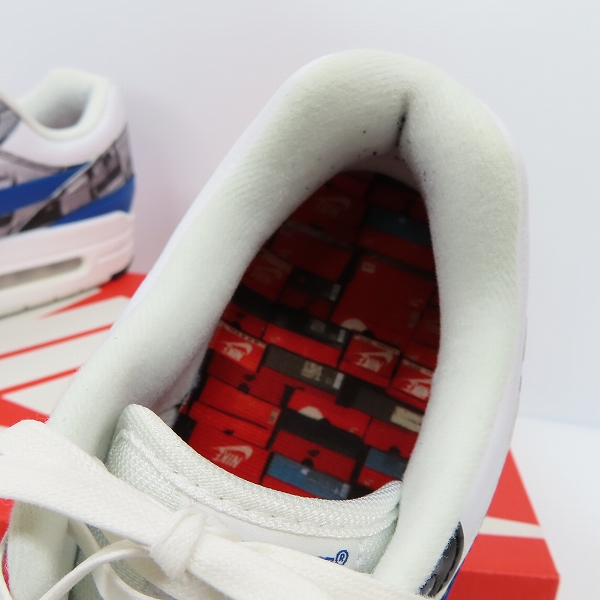 実際に弊社で買取させて頂いたNIKE×atmos/ナイキ×アトモス AIR MAX 1 PRNT/ エアマックス1 プリント 'WE LOVE NIKE' AQ0927-100/26.5の画像 4枚目