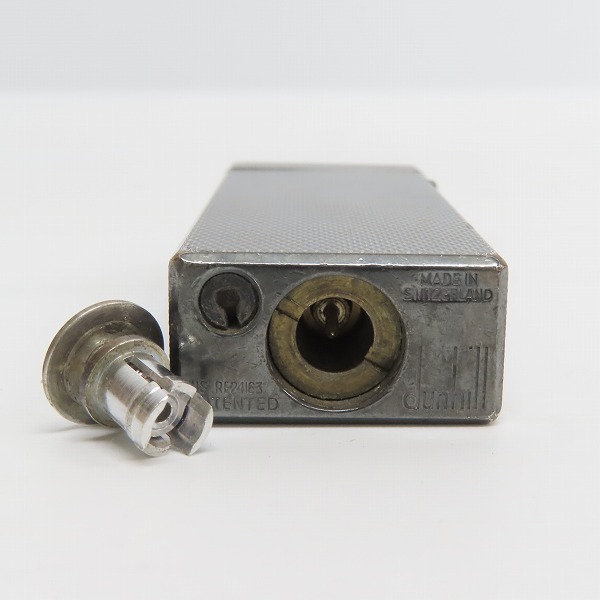 実際に弊社で買取させて頂いたdunhill/ダンヒル サイドローラーガスライター  ダイヤカット シルバーの画像 5枚目