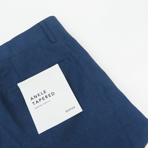 実際に弊社で買取させて頂いた【未使用】EDIFICE/エディフィス CLICK TEIJIN セットアップスーツ Mの画像 6枚目