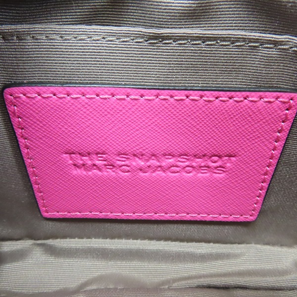 実際に弊社で買取させて頂いたMARC JACOBS/マークジェイコブス SNAPSHOT スナップショット ショルダーバッグ M0012007 ピンクの画像 4枚目