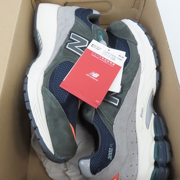 実際に弊社で買取させて頂いた【未使用】NEW BALANCE×atmos/ニューバランス×アトモス ローカットスニーカー ML2002RF/26の画像 6枚目