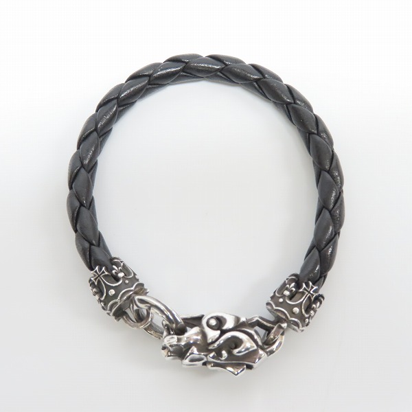 実際に弊社で買取させて頂いたDEAL DESIGN/ディールデザイン レザー ブレスレットの画像 1枚目